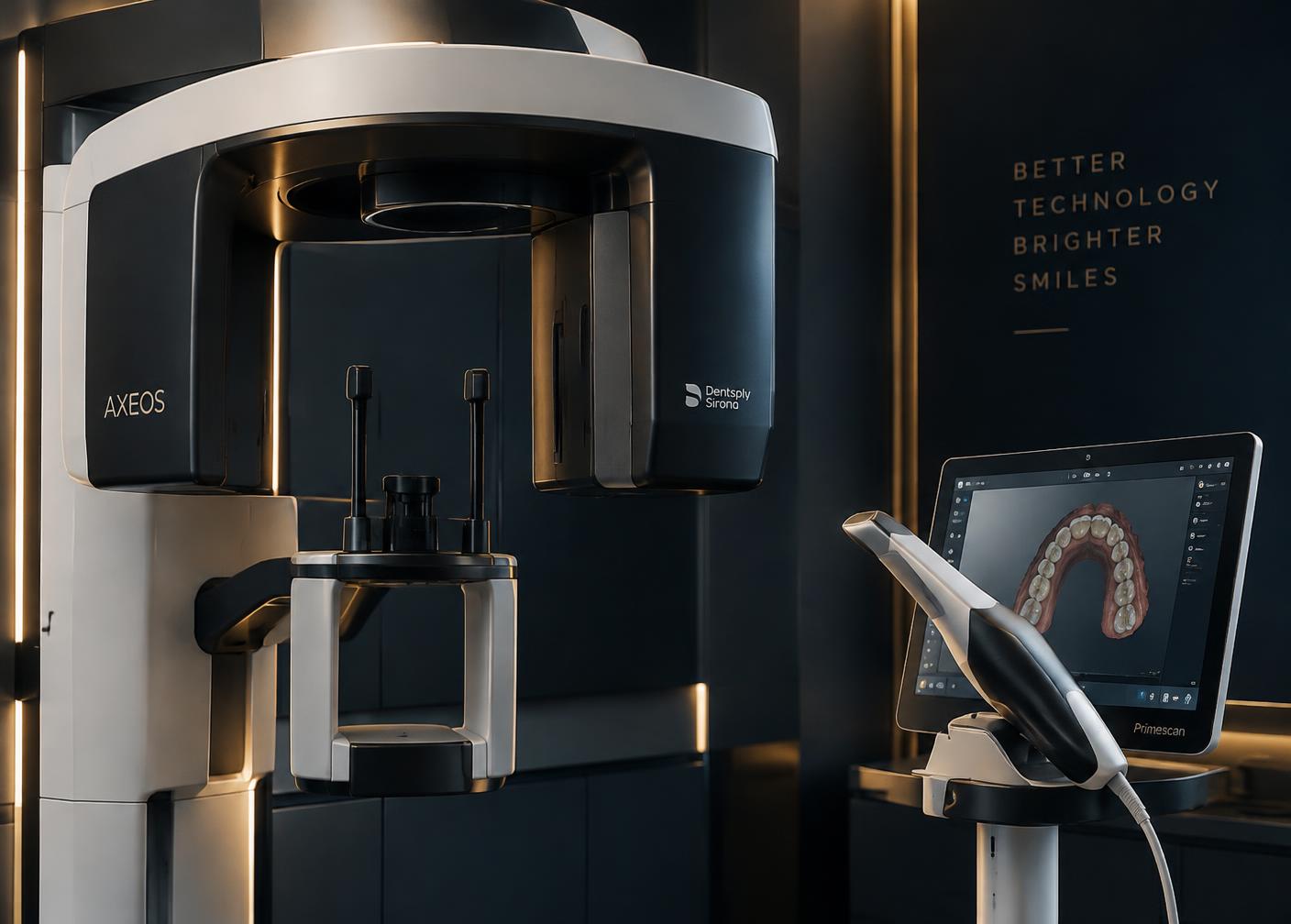 جهاز CBCT والماسح داخل الفم